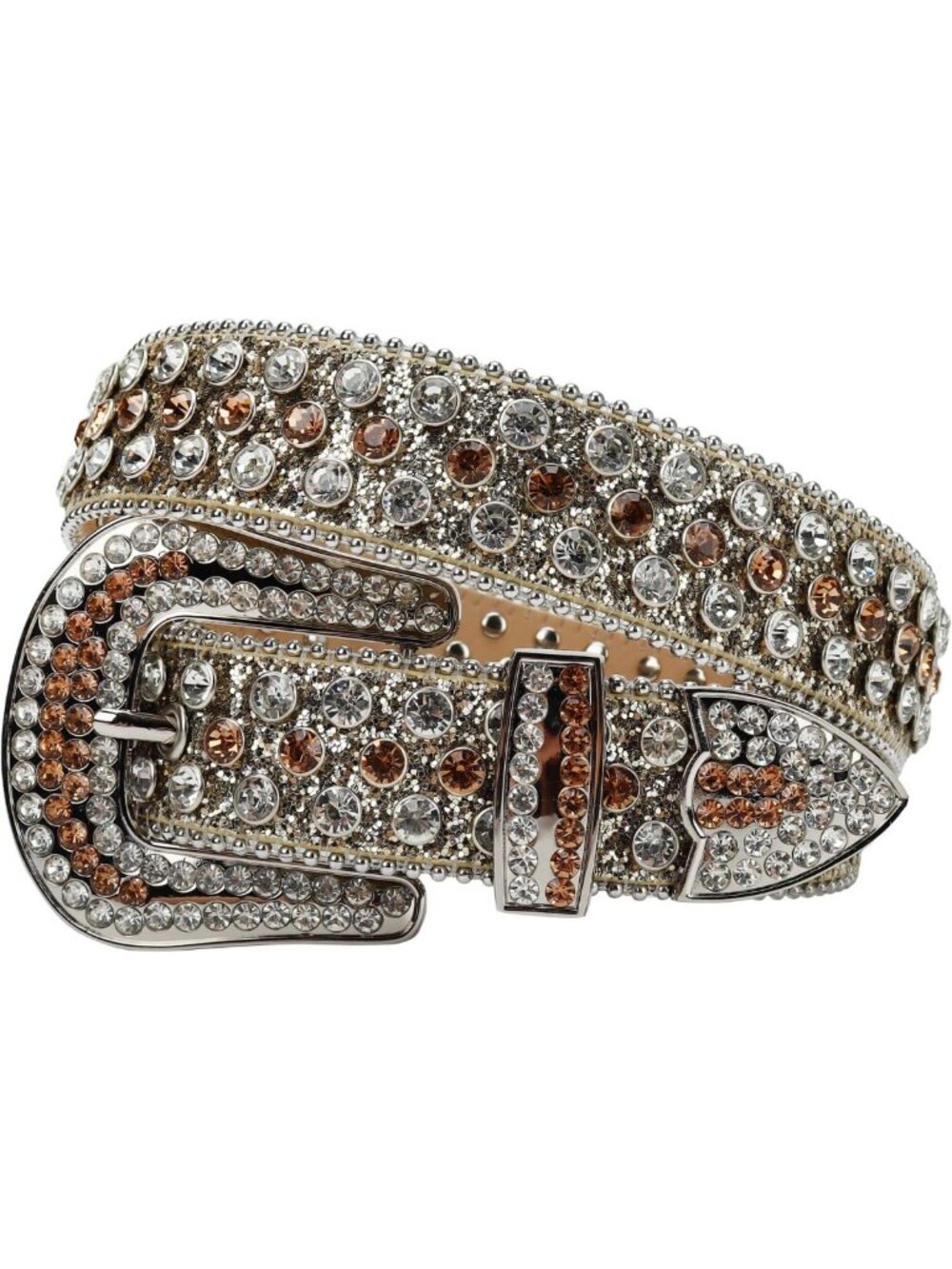 Rhinestone Diamond Studded Belt for Men & Women - Y2K Cowgirl Cowboy Style